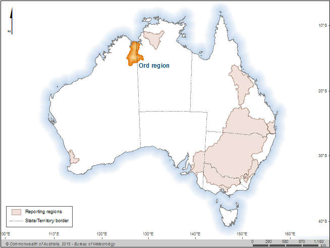 Figure R1  Location map of the Ord region within Australia