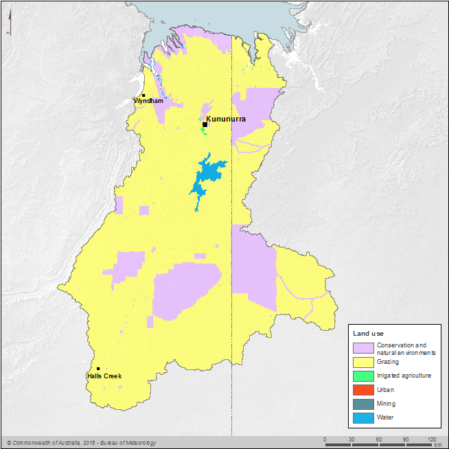 Figure R3  Map of land use in the Ord region