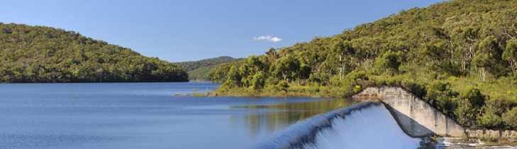 Cordeaux Dam, New South Wales. Source: WaterNSW © A. Hollingworth