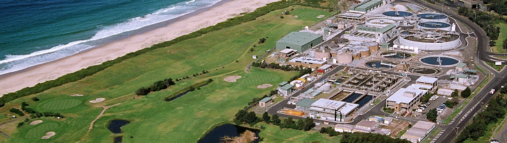 Wollongong Water Recycling Plant, New South Wales. Source: Sydney Water Corporation © Sydney Water Corporation