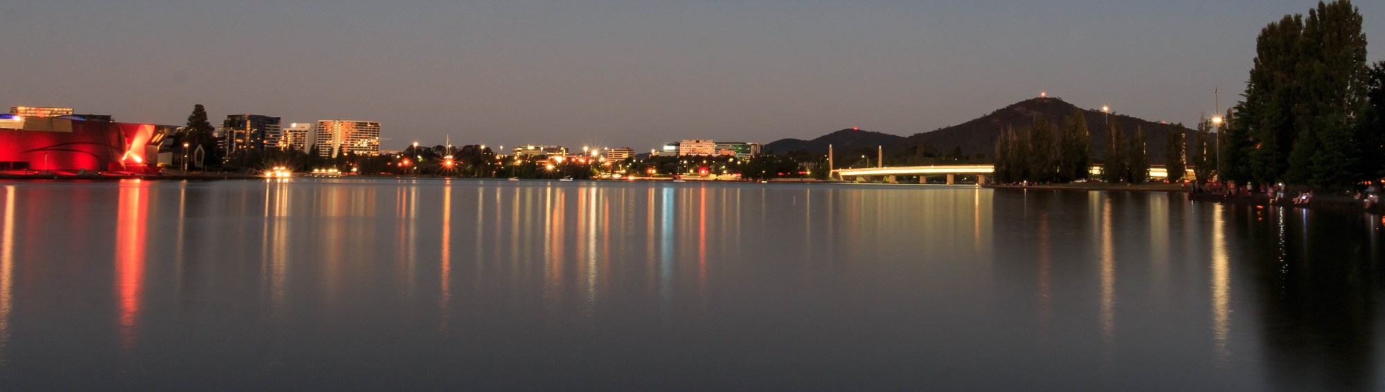 Evening cityscape, Canberra region (Bureau of Meteorology © Andrew Terracini)
