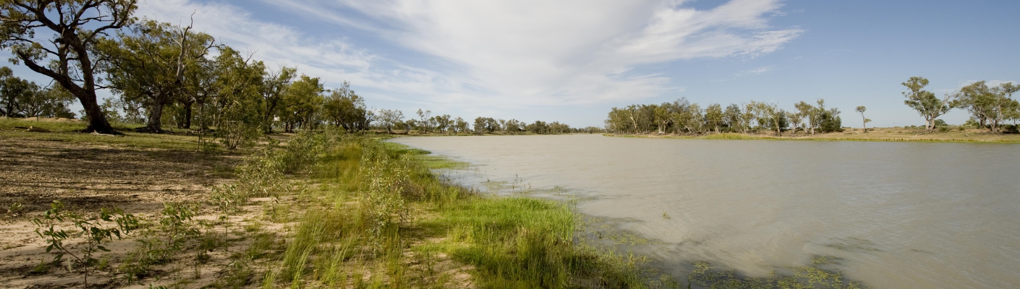 Boobera Lagoon on the McIntyre River, Border Rivers catchment (MDBA © Arthur Mostead)