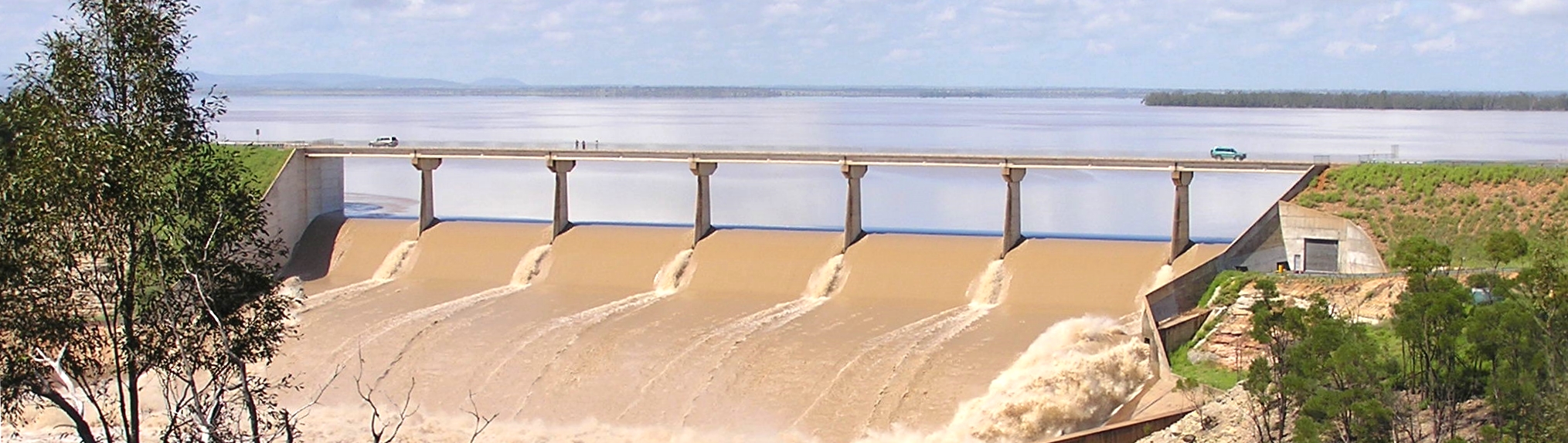 Fairbairn Dam, Fitzroy region (DNRME © anonymous) Fairbairn Dam, Fitzroy region (DNRME © anonymous)