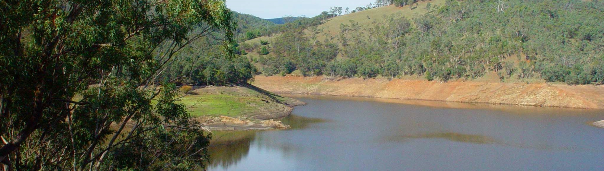 Kangaroo Creek Reservoir, Adelaide region (Bureau of Meteorology © SA Office)