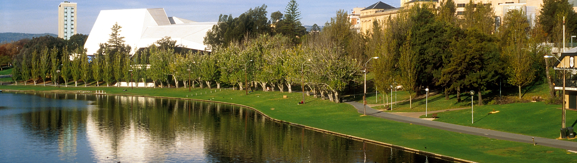 City of Adelaide, Torrens River, South Australia (CSIRO © Willem van Aken)