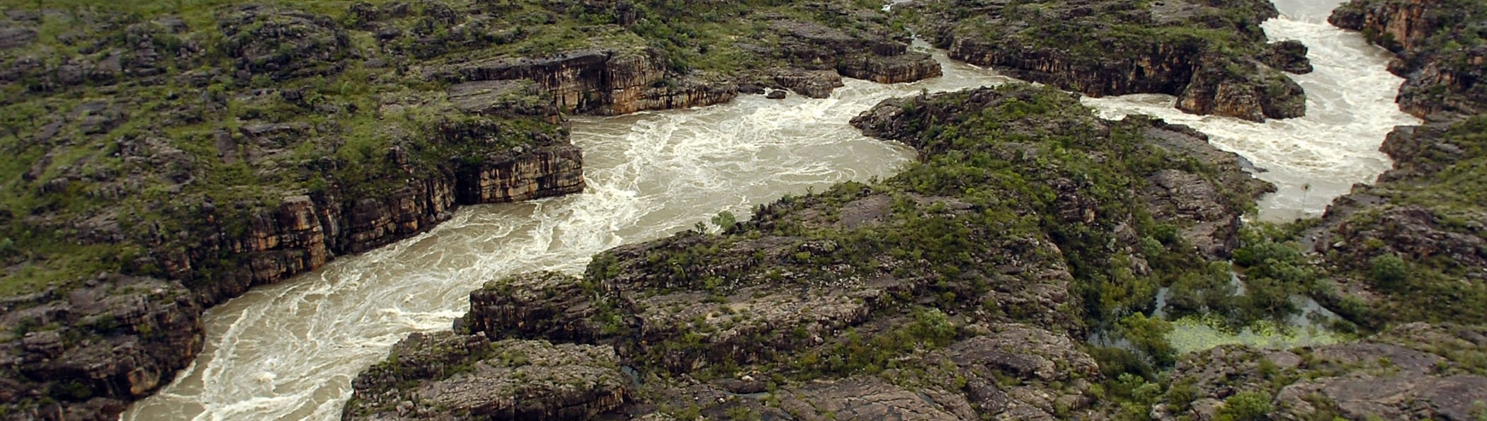 Katherine River in flood, Daly region (DENR © Sean Lawrie)