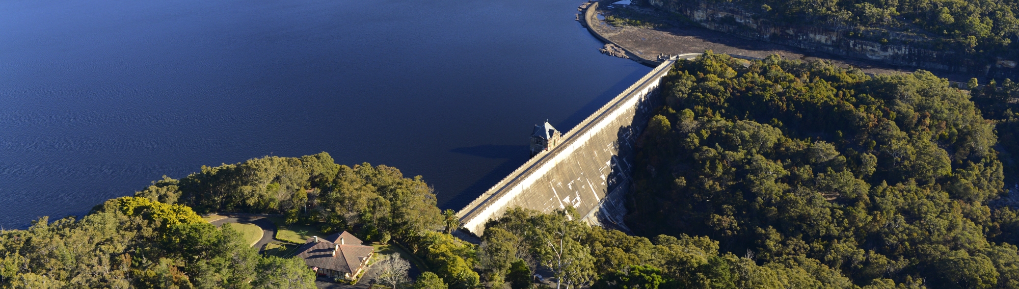 Cataract Dam, Sydney region (WaterNSW © 2012)