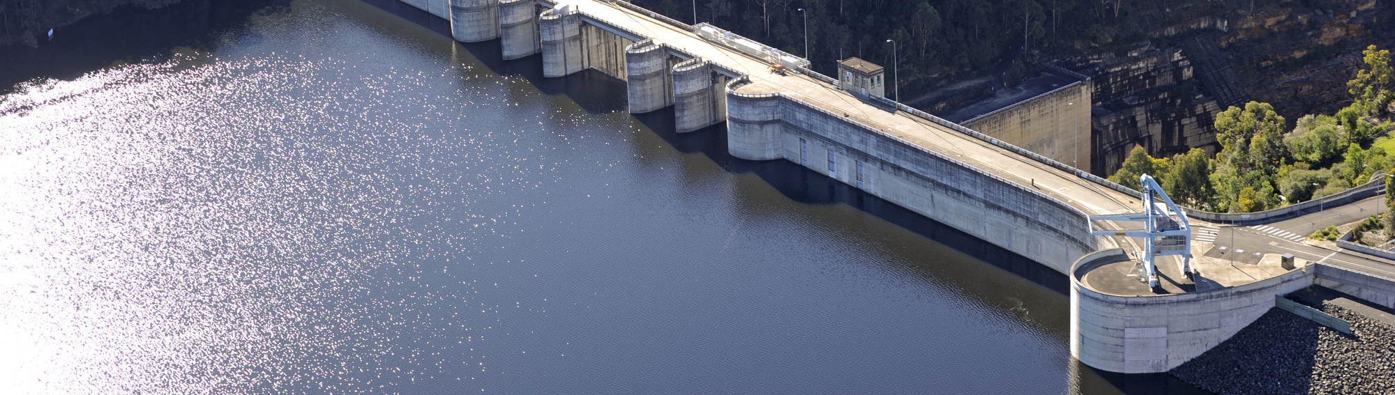 Warragamba Dam, Sydney region (WaterNSW © Adam Hollingworth)