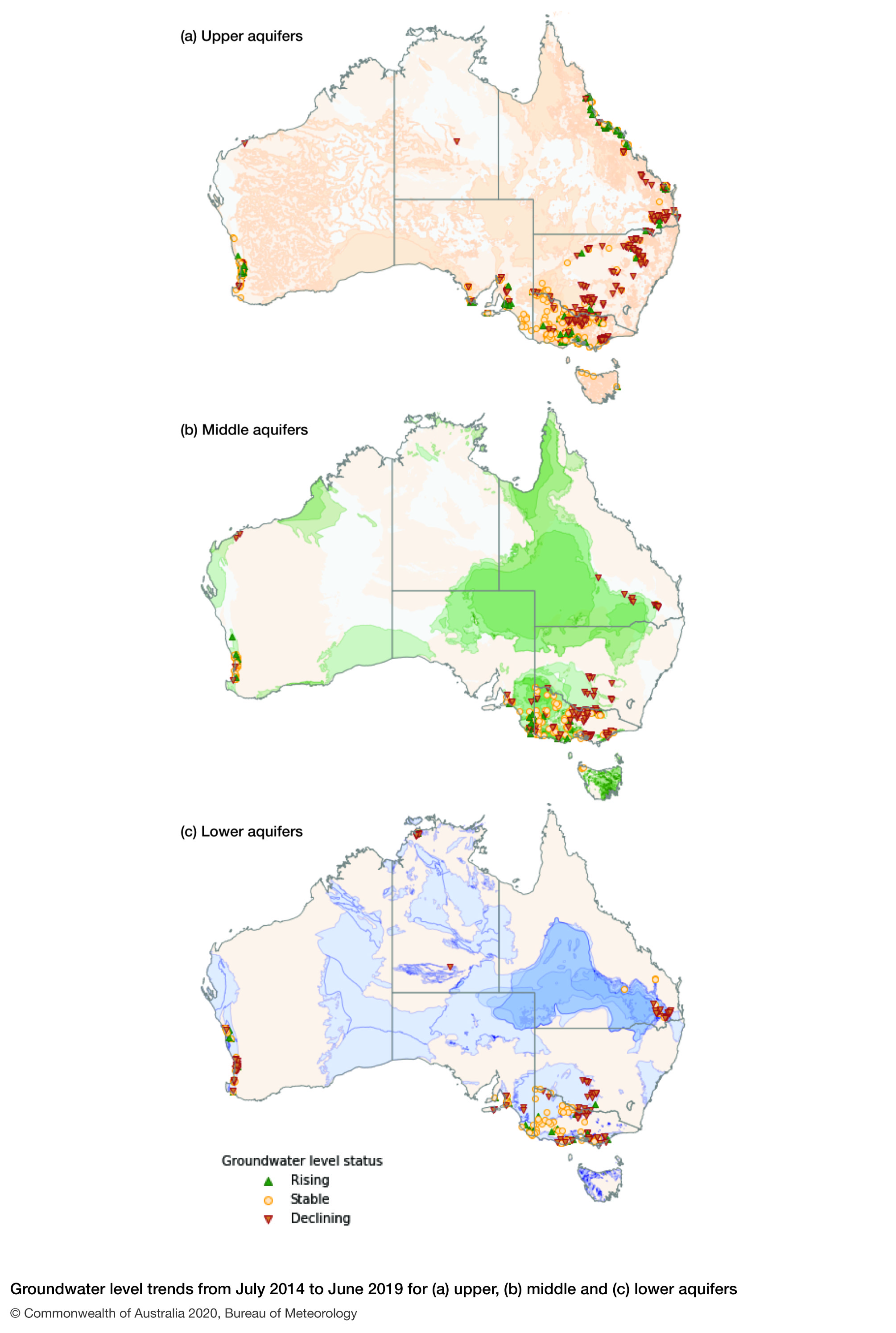 High resolution images Water in Australia Water Information Bureau of Meteorology