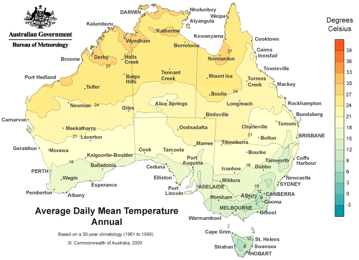 Annual Mean Temperature