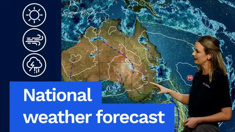 National weather forecast: Showers for much of Australia