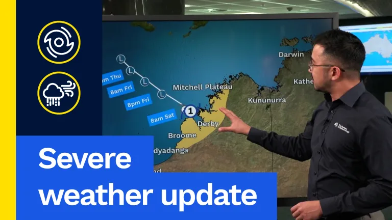 Severe weather update: Tropical Cyclone expected for northern WA