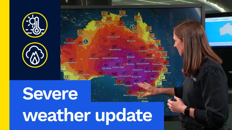 Severe weather update: Extreme heat and fire danger for SE Australia