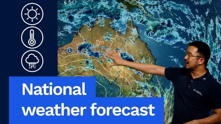 National weather forecast: Storms for eastern Aus, drier in WA