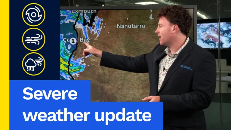 Severe weather update: TC Mitchell to bring rain across WA this week