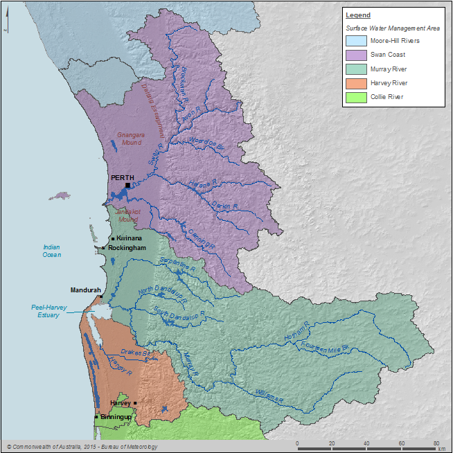 Figure C2 Contextual map of the Perth region