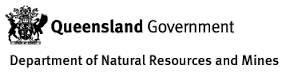 Department of Natural Resources and Mines QLD government logo