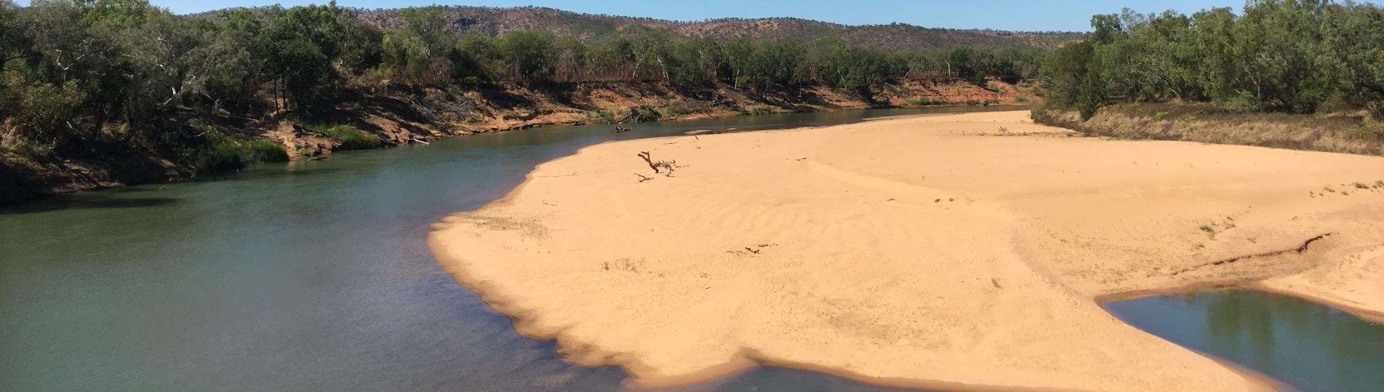 Daly River, Northern Territory (Bureau of Meteorology © Bradley Wood) Daly River, Northern Territory (Bureau of Meteorology © Bradley Wood)