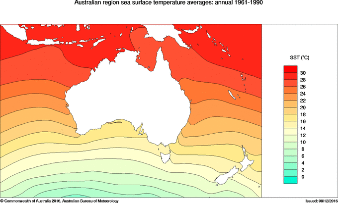 Annual Sea Surface Temperature